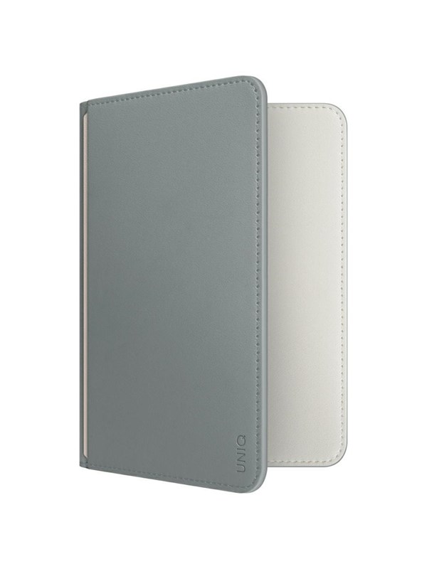 UNIQ Belmont Passport Case with RFID Lock - Green/Ivory