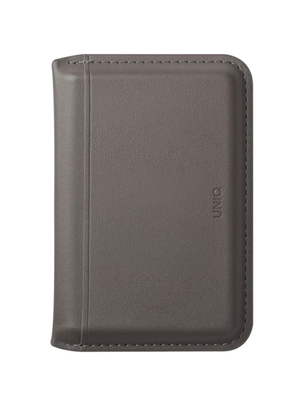 UNIQ Lyden DS RFID Magnetic Wallet with Phone Stand - Grey