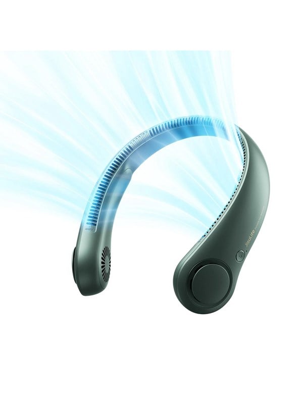 Jisulife Neck Fan 3 4000mAh Portable Neck Fan - Green - 4000 mAh
