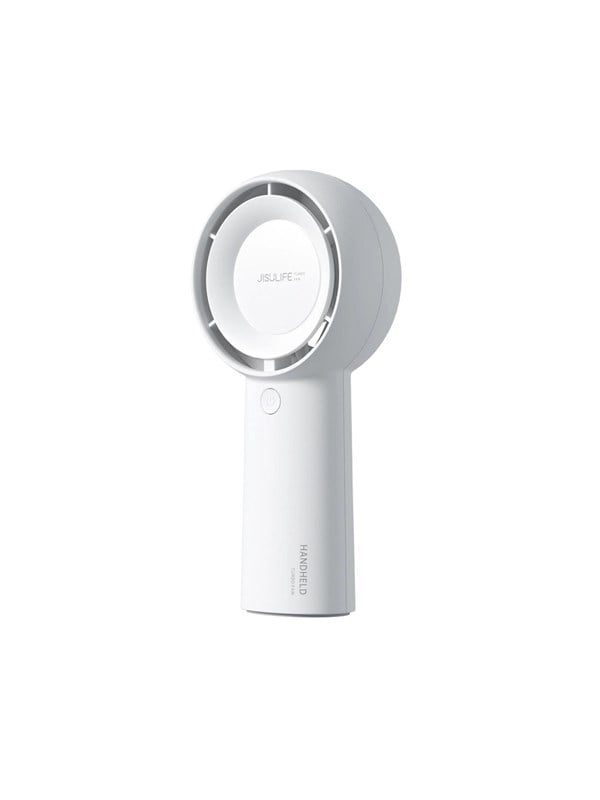 Jisulife Handheld Fan Life5 Plus 4000mAh Portable Mini Blower USB Fan - White - 4000 mAh