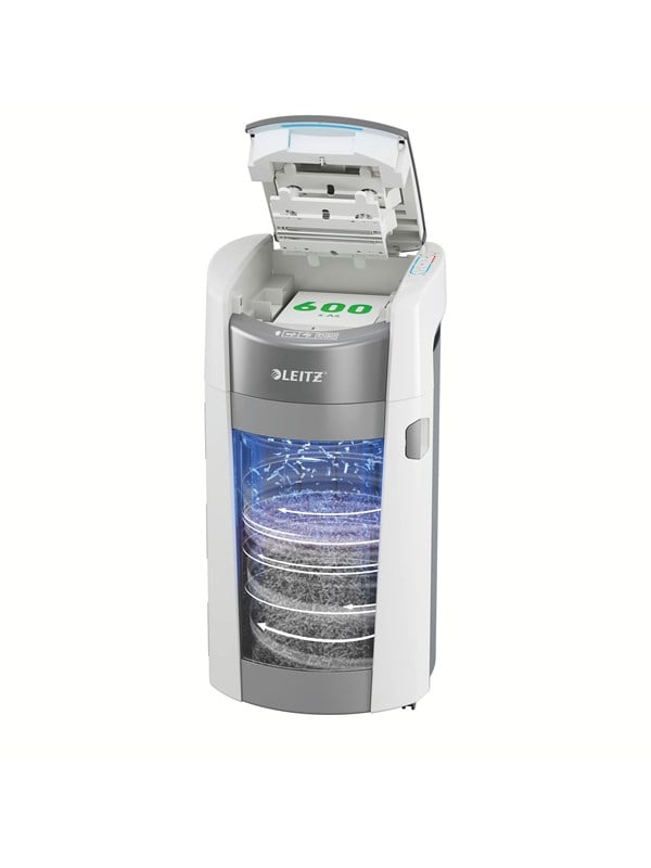 Leitz IQ OptiMax Autofeed Office Pro 600 makulator krydsmakulering P4