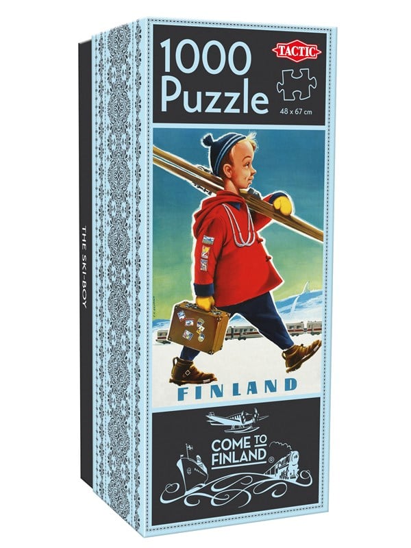 Tactic Come to Finland The Ski-Boy 1000 pcs puzzle