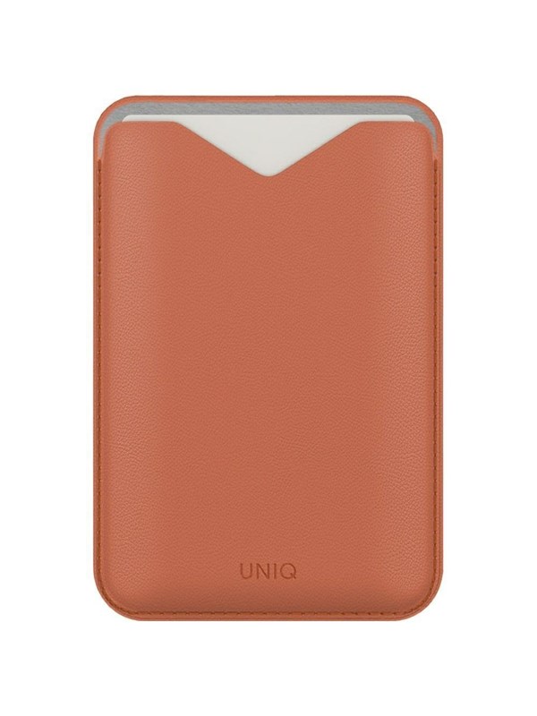 Magnetyczny portfel UNIQ Lyden Evo stojak na telefon terracotta