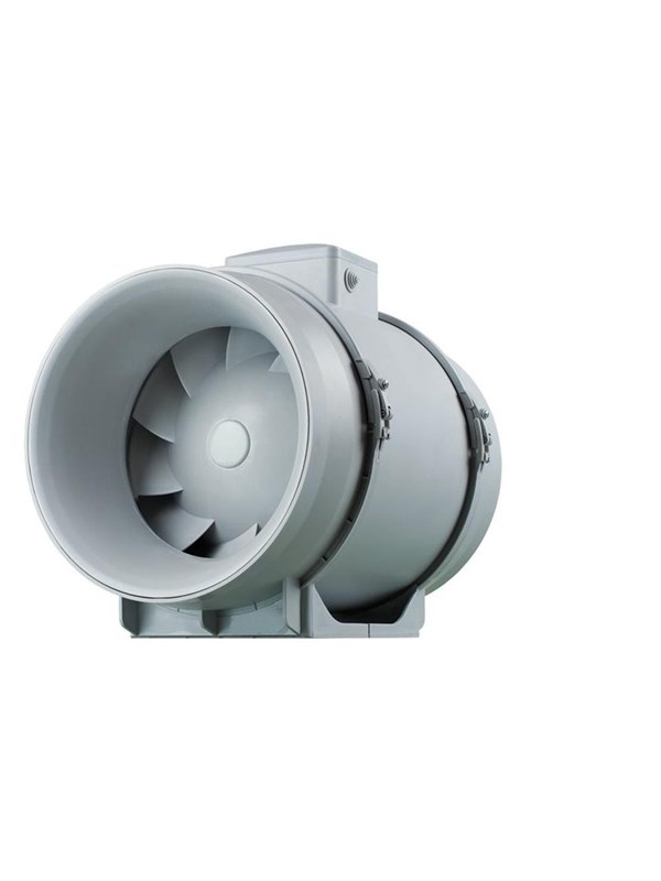 Kanalventilator 125 TT PRO, 125mm, 350m/h, 230V AC, hvid - Plast