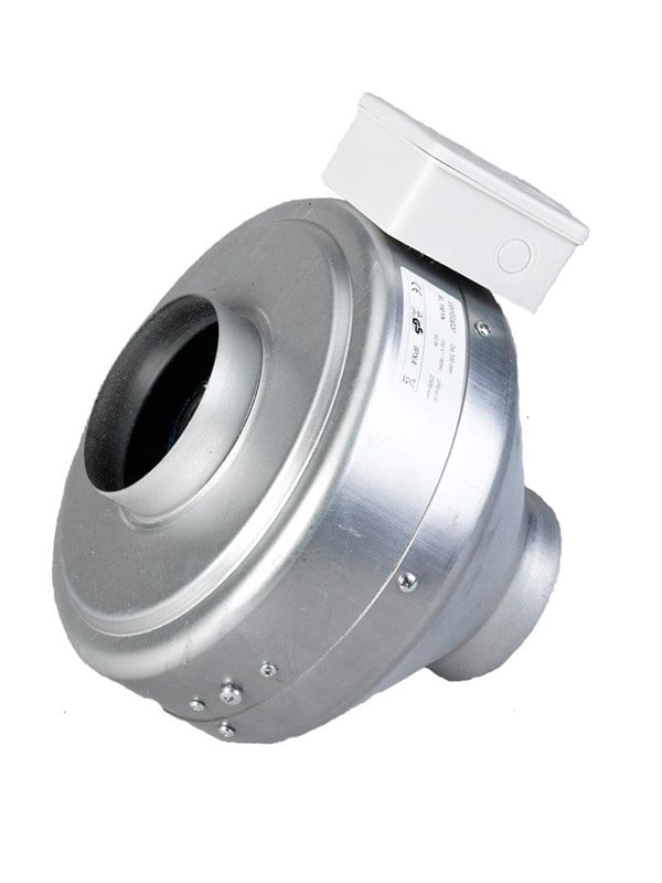 Kanalventilator EL 160 VK, Ø160 mm, galvaniseret