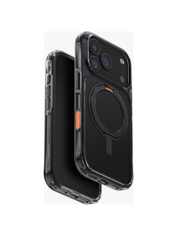 UNIQ Swivix Rotating Kickstand 360 Case for iPhone 17 Pro - Black