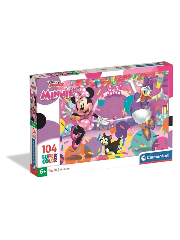 Disney Puslespil - Minnie Mouse - Color - 104 Brikker - Clementoni