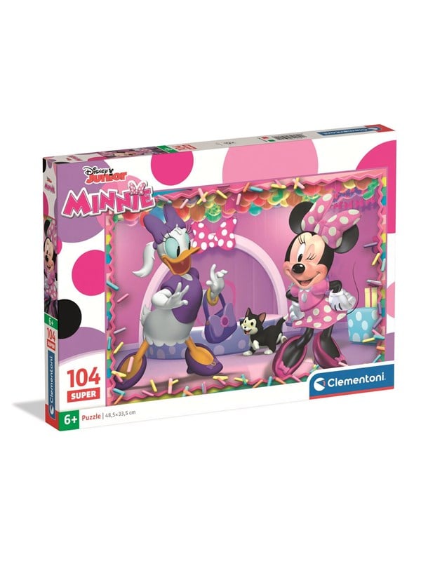 Clementoni Puslespil - Disney Junior - Minnie - 104 Brikker