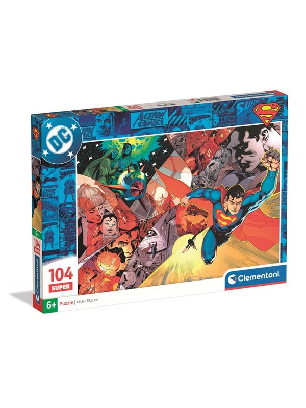 Clementoni Puzzle Super Superman 2025 104 pieces Floor