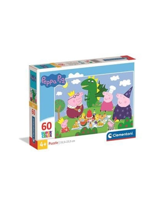 Gurli Gris Puslespil - Super Color - Clementoni - 60 Brikker