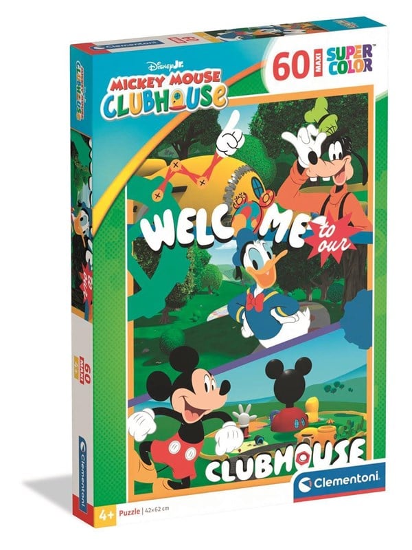 Clementoni Puzzle Maxi Mickey Mouse Club House 2026 60 pieces Floor