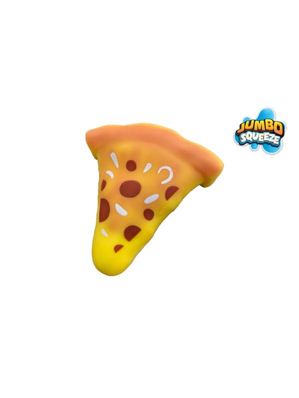Trend Toys Jumbo Squeeze pizzastykke 18cm CDU