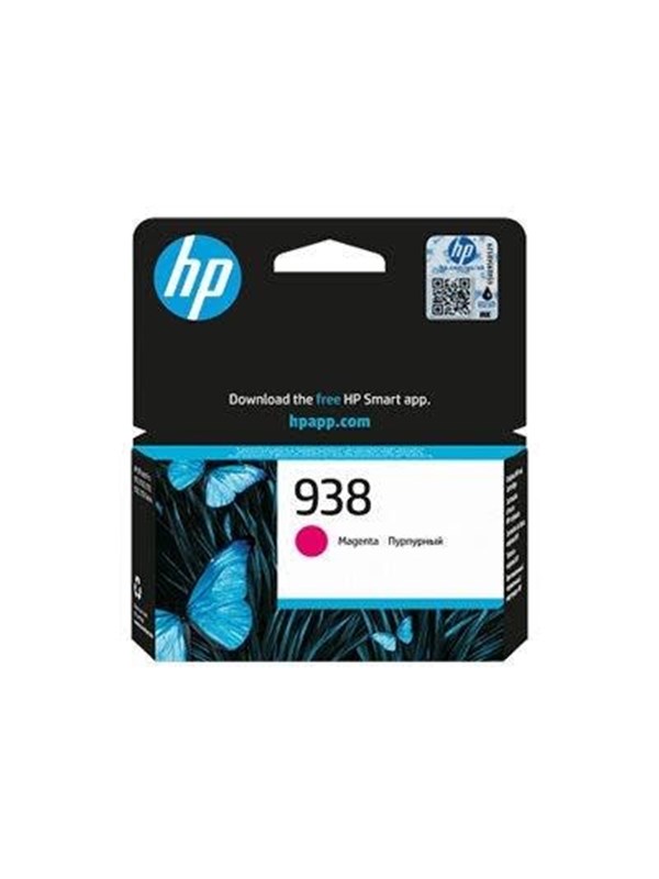 HP 938 Magenta 800 sider Blæk