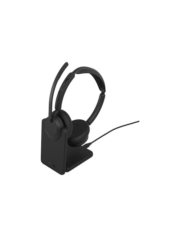 Jabra Evolve3 45 UC - USB-C with Dongle - Stereo (Charging Stand)