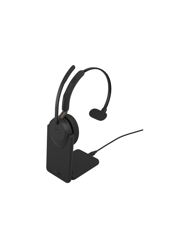 Jabra Evolve3 65 MS - USB-C with Dongle - Mono (Incl. Charging Stand)
