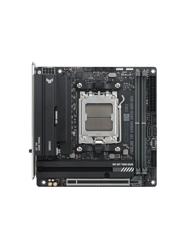 ASUS TUF GAMING B850I WIFI NEO Bundkort - AMD B850 - AMD AM5 - DDR5 RAM - Mini-ITX billede