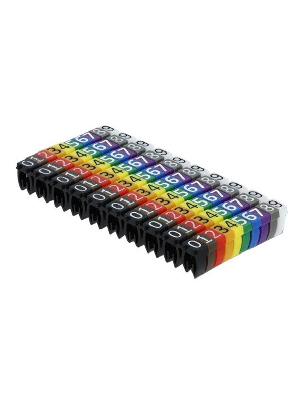 DeLOCK cable marker clip set