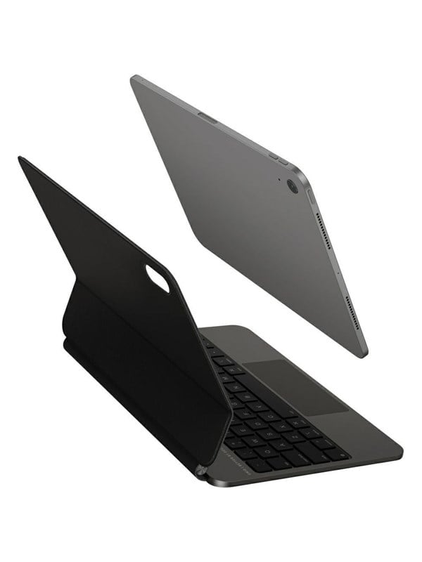 UNIQ Venno Pro Magnetic Smart Case with Keyboard for iPad 11" A16 (2025) / iPad 10.9" (2022) - Black