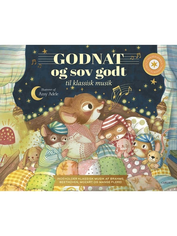 Godnat og sov godt til klassisk musik - Børnebog - Hardback