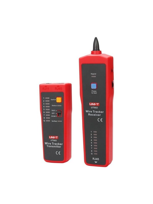 Netværkstester UNI-T UT-682 - kabelsøger med RJ-45