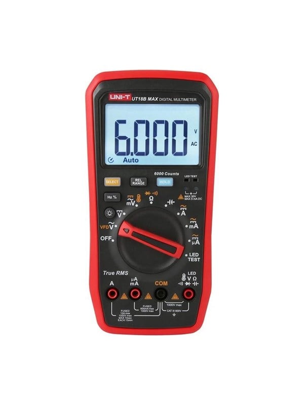 UNI-T Uni-T True RMS UT18B MAX digitalt multimeter