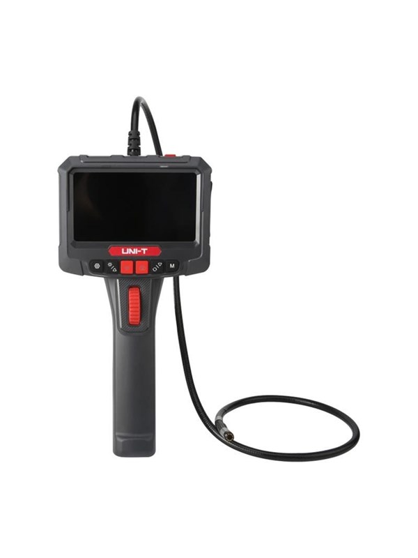 360° Rotatable Industrial Borescope, 5.0", 70°, 8mm, 1m, CMOS, IP67, 32GB, UNI-T