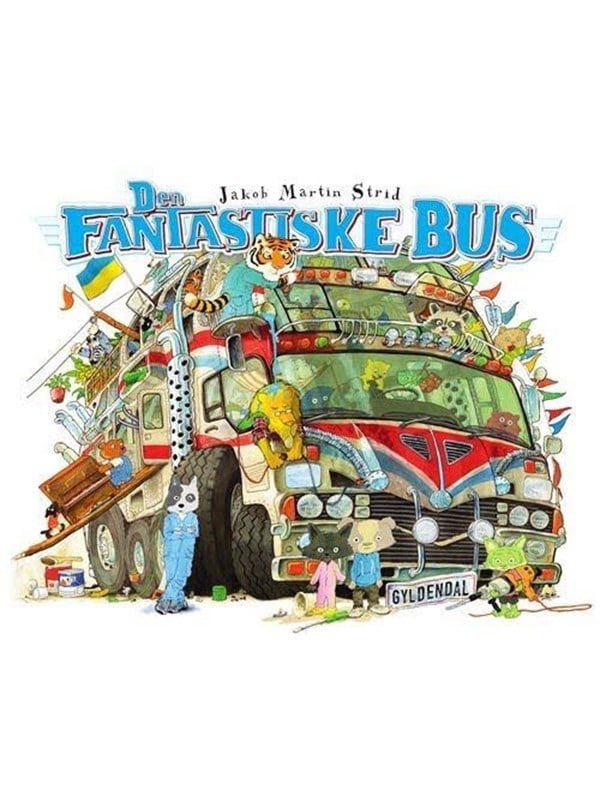 Den fantastiske bus - Børnebog - Hardcover