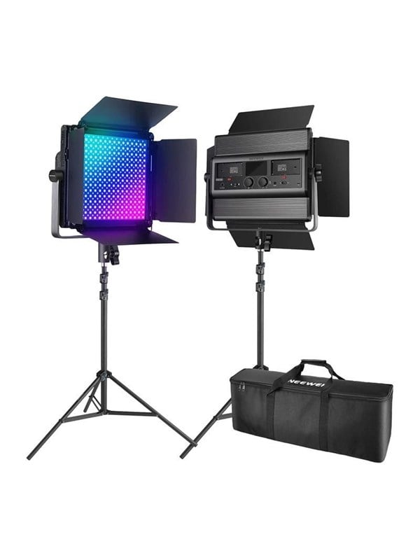 Neewer Set of 2 NEEWER RGB1200 60W V4 LED Lights