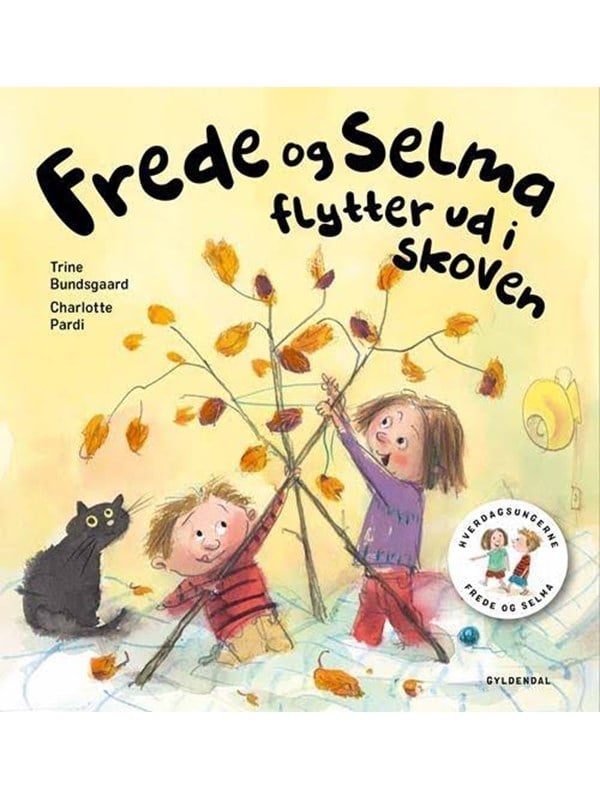 Frede og Selma 5 - Selma og Frede flytter ud i sko - Børnebog - Hardcover