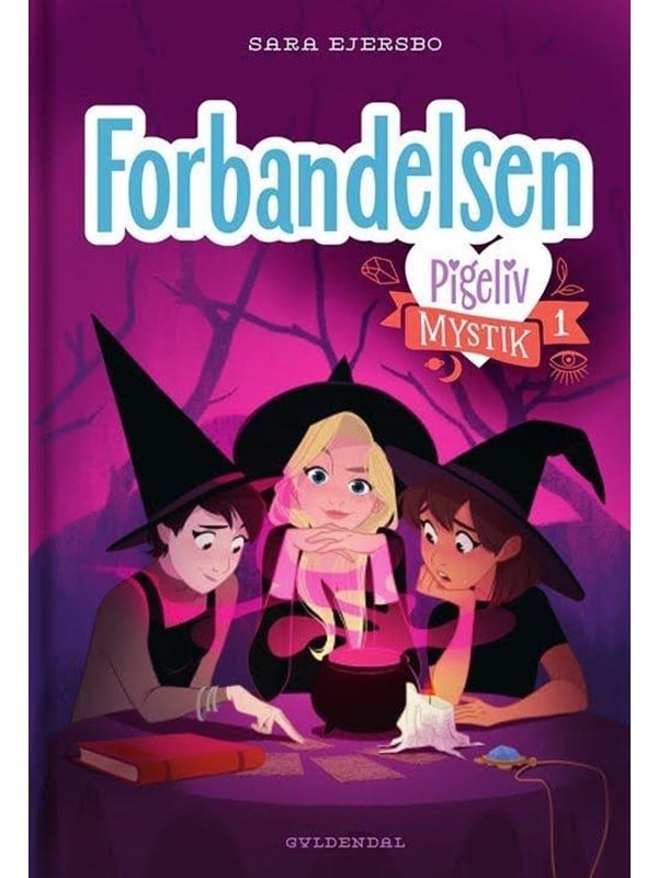 PIGELIV - Mystik 1 - Forbandelsen - Børnebog - Hardcover