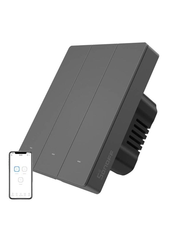 Sonoff Smart WiFi wall switch SONOFF M5-3C-80 (3-channel.