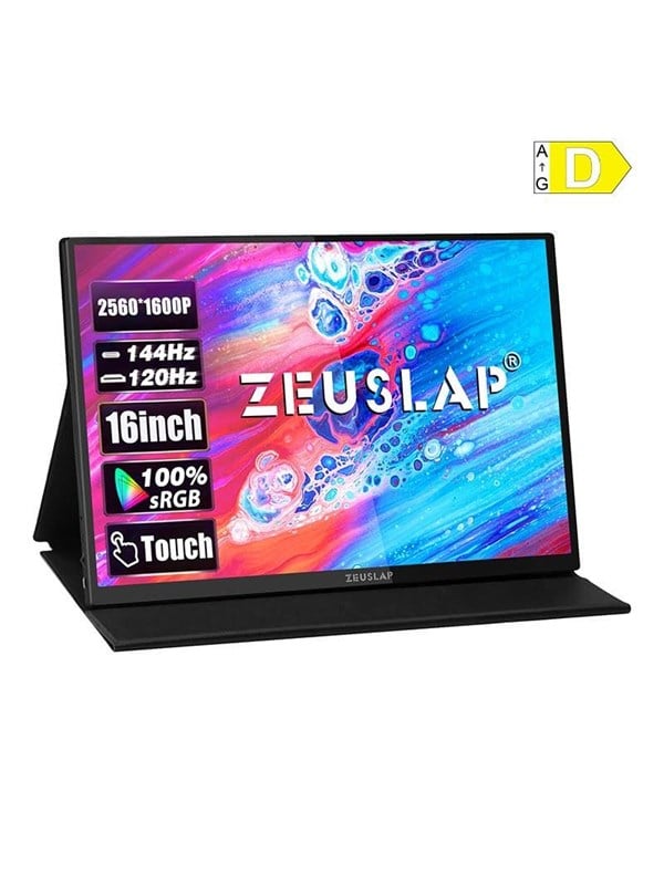 16" Zeuslap P16KT Portable Monitor with a 16-inch 144H
