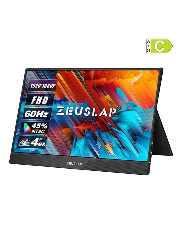 15.6" Zeuslap Z15ST Portable Monitor with a 15.6" Touchs