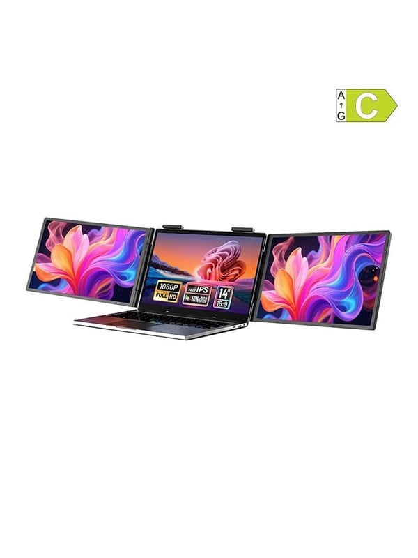 Zeuslap ZB14 dual 14" portable monitor