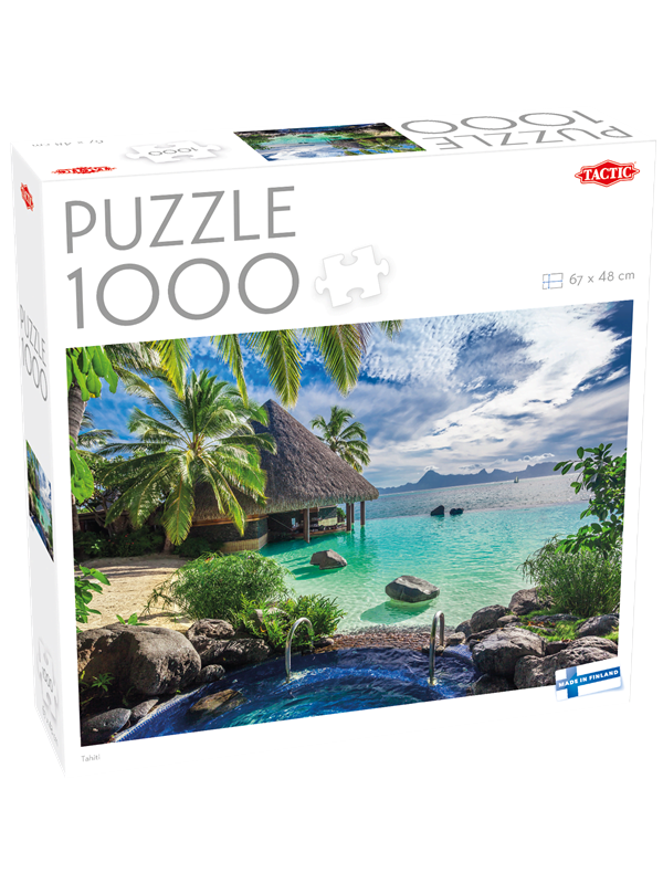 Tactic 1000 pcs puzzle: Tahiti