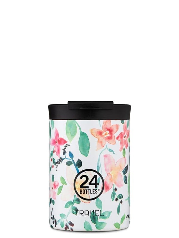 24bottles - Travel Tumbler - Stone Finish - Little Buds - 350 Ml