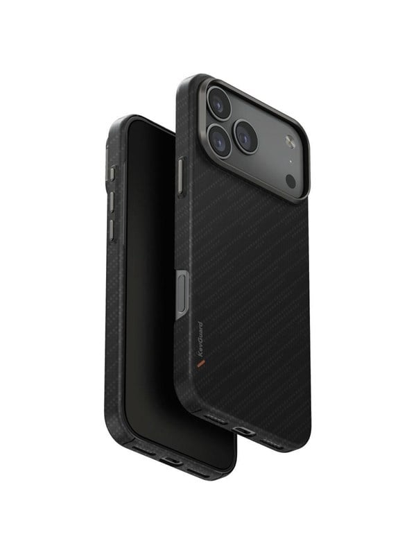 UNIQ Keva EDGE Magclick Charging Case for iPhone 17 Pro Max - Black