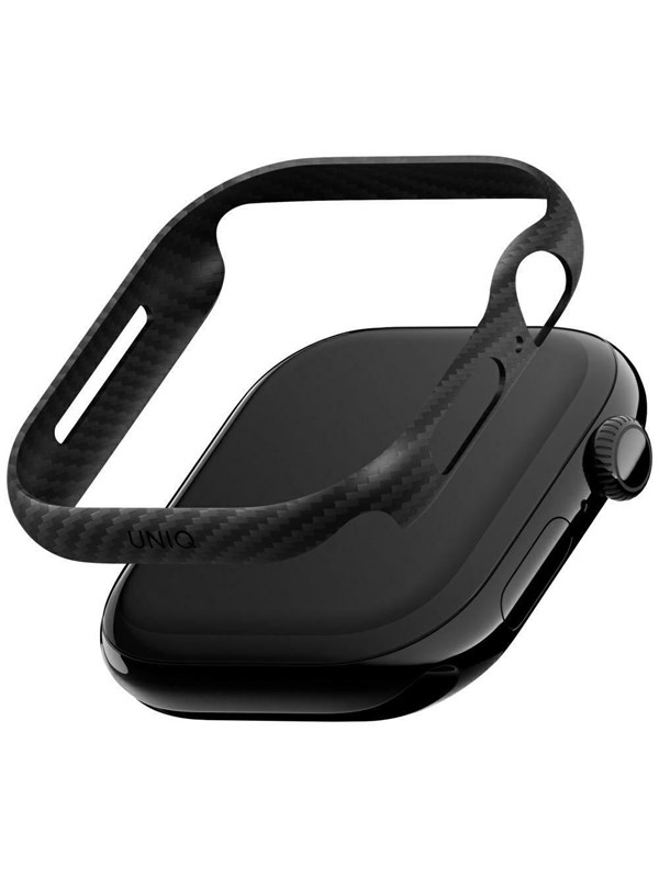 Etui UNIQ Keva Verge do Apple WatchSeries 10 / 11 42mm czarny