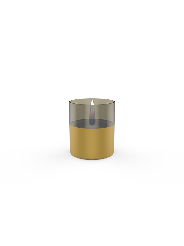 Tenderflame Lilly 10 Gold/Champagne Glass