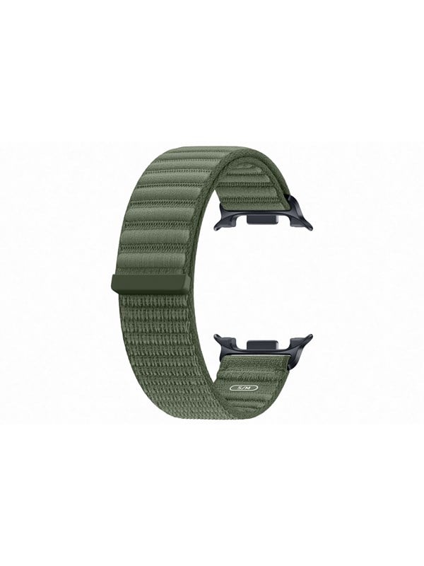 Smartwatch-rem Samsung Fabric Band S/M til Galaxy Watch8/9 - Olive