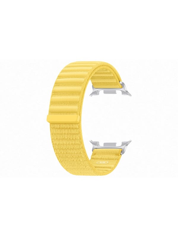 Stofrem Samsung Fabric Band S/M - gul til Galaxy Watch8 og Watch9