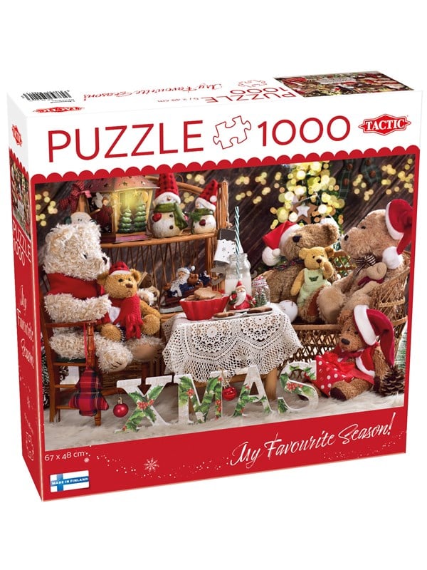Tactic 1000 pcs puzzle: Teddy Bear Family