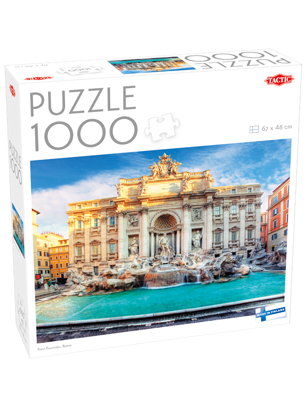 Tactic Around the World: Trevi Fountain Rome - 1000 pcs