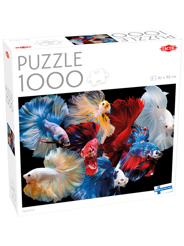 Tactic Puzzle Lovers Fighting Fish 1000 pcs puzzle