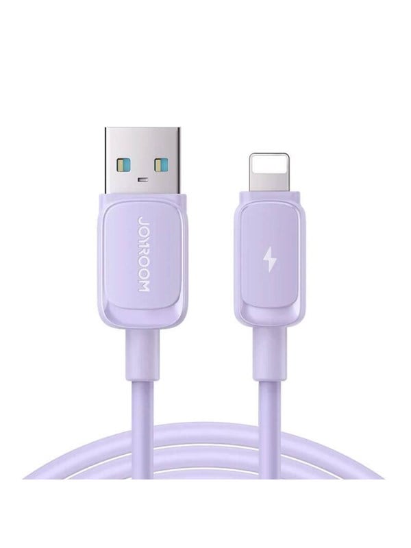 Joyroom Kabel S-AL012A14 2.4A USB til Lightning / 2,4A/ 1,2m (lilla)