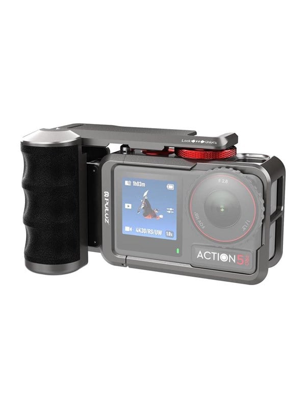 Puluz Metal protective case with handle for DJI Os
