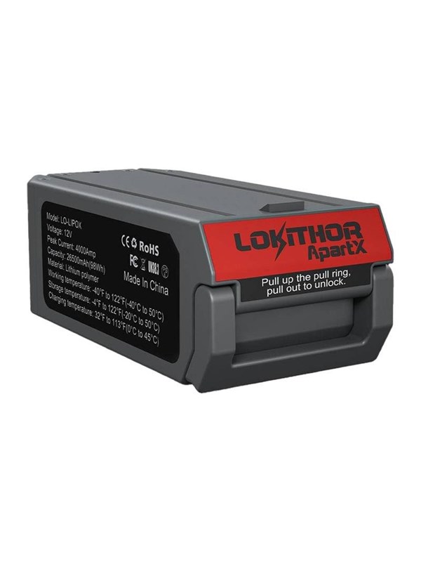 Lokithor ApartX LO-LIPOX 4000mAh 98Wh Batteri