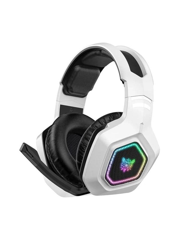 ONIKUMA B100 Trådløst Gaming Headset - Hvid - GEEKD.dk
