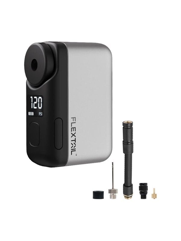 Flextail Tiny Bike Pump Pro-G cykelpumpe, 120 PSI, elektrisk, USB-C, grå