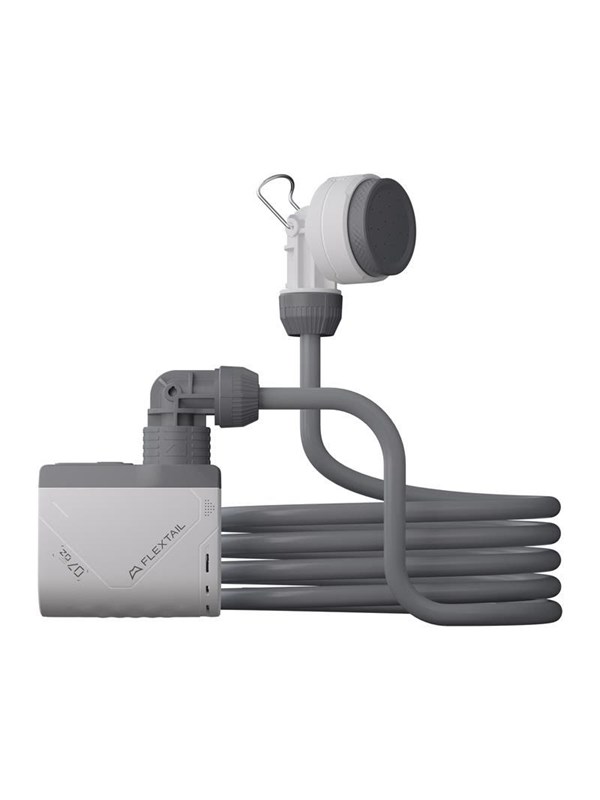 Flextail Tiny Shower bærbart brusebad med pumpe (White)